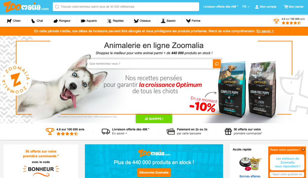site web zoomalia